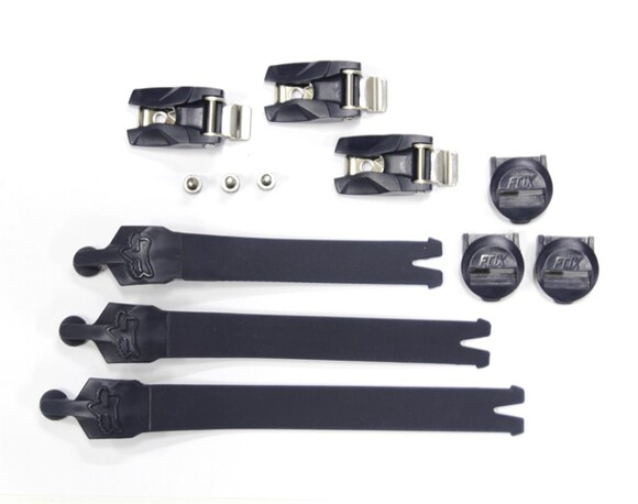 Стрепы к мотоботам Fox Comp Strap/Pass/Buckle Kit (Black/Yellow, OS, 2021 (27350-019-OS)) pitbikemarket.ru