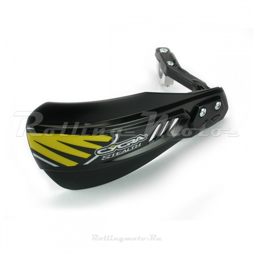 Защита рук мотокросс + крепеж на руль CYCRA STEALTH PRIMAL черная pitbikemarket.ru