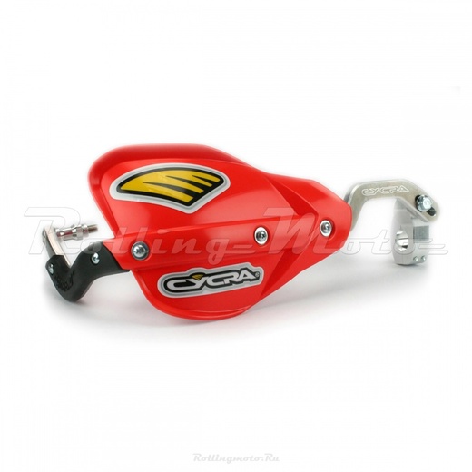 Защита рук эндуро + крепеж на руль CYCRA PROBEND CRM 1-1/8" красная pitbikemarket.ru