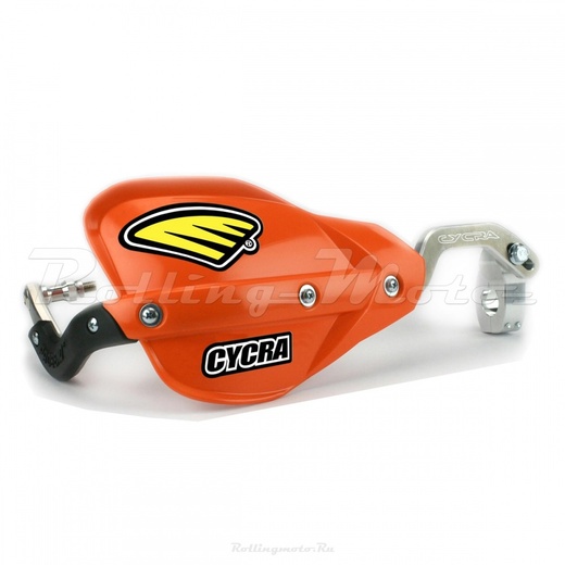 Защита рук эндуро + крепеж на руль CYCRA PROBEND CRM 1-1/8" оранжевая pitbikemarket.ru