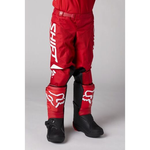 Мотоштаны подростковые Shift White Label Trac Youth Pant Red, 24, 2021 (26384-003-24) pitbikemarket.ru
