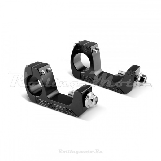Комплект крепежа для рулей 28 мм (1-1/8) CYCRA U-CLAMPS T-2 черный pitbikemarket.ru