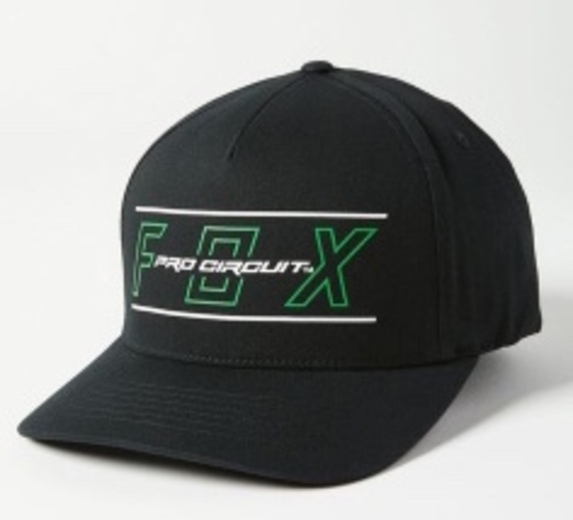 Бейсболка Fox Pro Circuit Flexfit Hat 26937-001-S/M pitbikemarket.ru