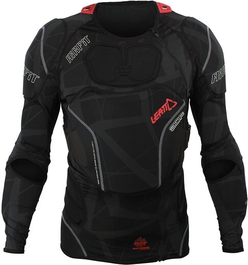 Защита панцирь Leatt Body Protector 3DF AirFit черная, L/XL, 2021 (5018101212) pitbikemarket.ru