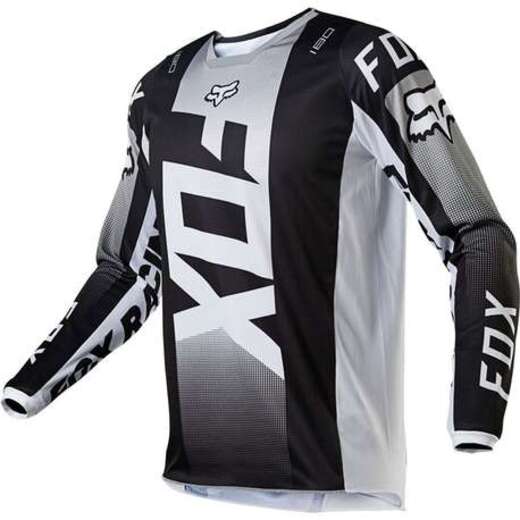 Мотоджерси Fox 180 Oktiv Jersey Black/White, XXL, 2021 (25766-018-2X) pitbikemarket.ru