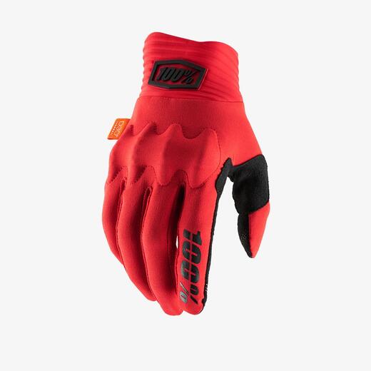 Мотоперчатки 100% Cognito D3O Glove (Red/Black, L, 2021 (10013-013-12)) pitbikemarket.ru