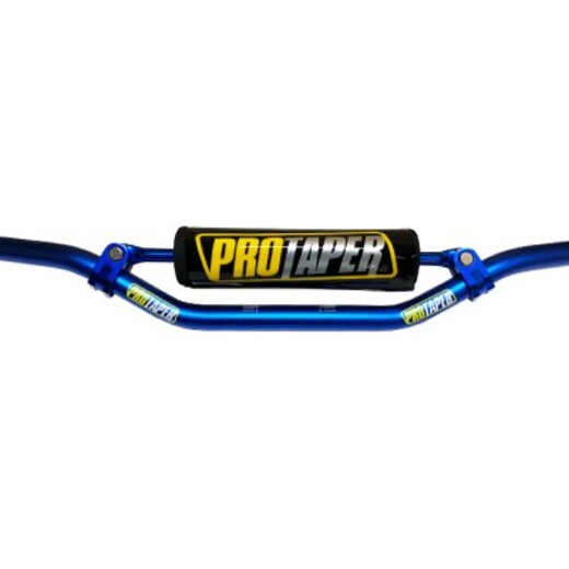 Руль 22мм #1 с перекладиной+защита синий pitbikemarket.ru