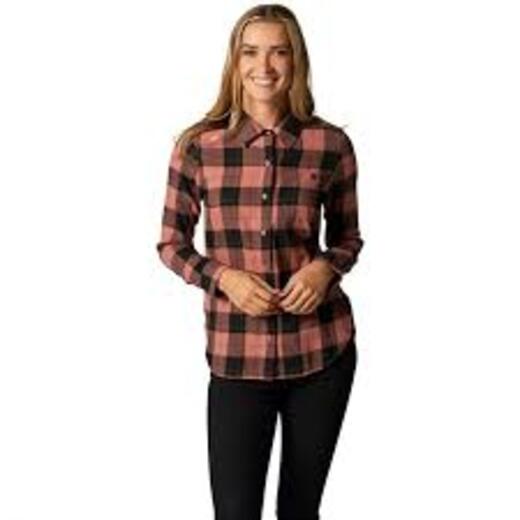 Рубашка женская Fox Pines Flannel Женский, S, розовый, 2020 (25703-345-S) pitbikemarket.ru