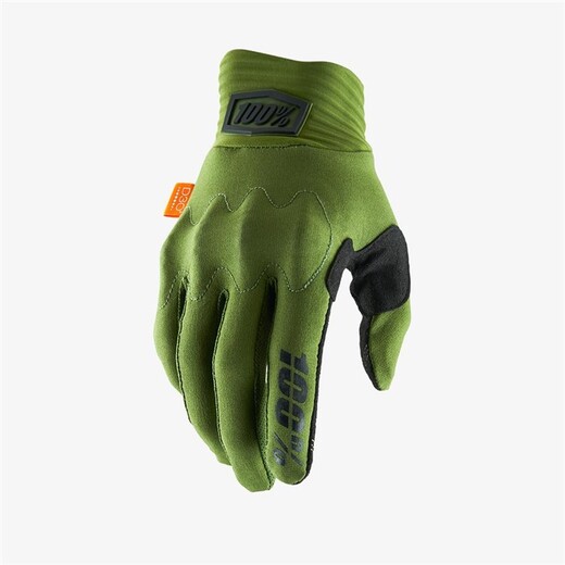 Мотоперчатки 100% Cognito D3O Glove (Army Green/Black, XL, 2021 (10013-216-13)) pitbikemarket.ru