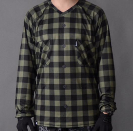 Джерси Redneck Рубаха Зеленая pitbikemarket.ru