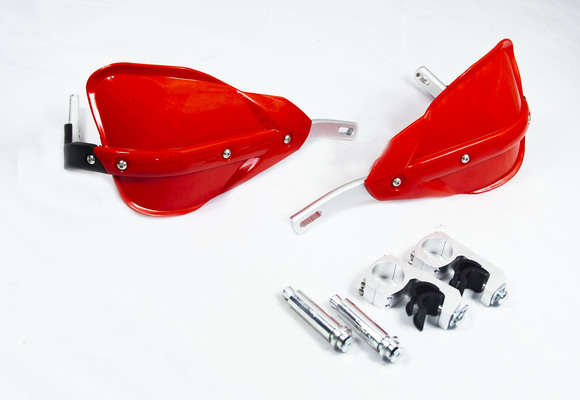 Защита рук Regulmoto Ultra set усиленная с креплением 28мм (Красный, , RM-401001-4) pitbikemarket.ru