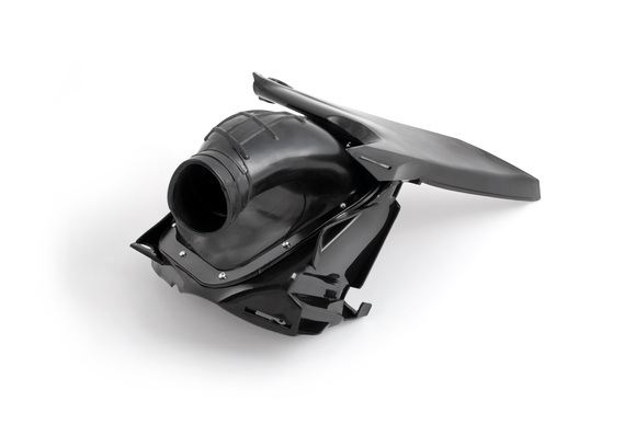 Корпус воздушного фильтра с патрубком на эндуро KTM SX85 13-16г. (рама К5) черный pitbikemarket.ru