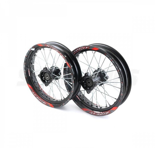 Диски (комплект) 14"x2,50/14"x3,00 алюминий Supermoto pitbikemarket.ru