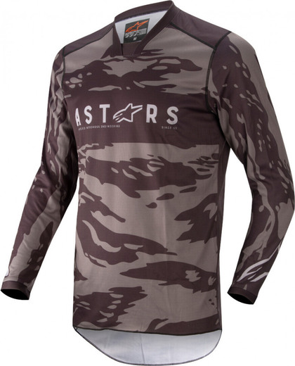 ALPINESTARS Джерси RACER TACTICAL JERSEY (черно-серый, 106, XL) pitbikemarket.ru
