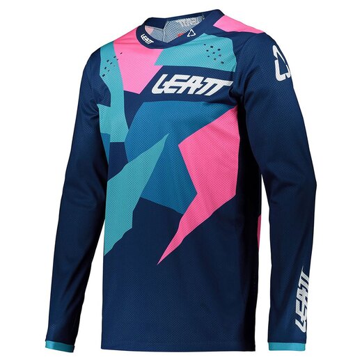 Мотоджерси Leatt Moto 4.5 Lite Jersey Blue/Pink, M, 2021 (5021020261) pitbikemarket.ru
