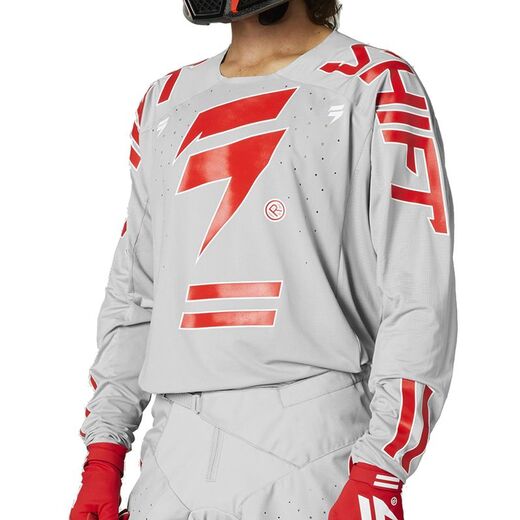 Мотоджерси Shift Black Label King Jersey Grey/Red, L, 2021 (26177-037-L) pitbikemarket.ru