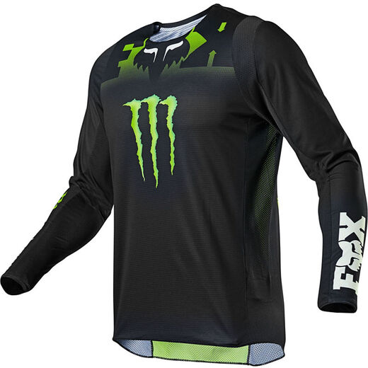 Мотоджерси Fox 360 Monster Jersey Взрослый, M, черный, 2021 (25760-001-M) pitbikemarket.ru