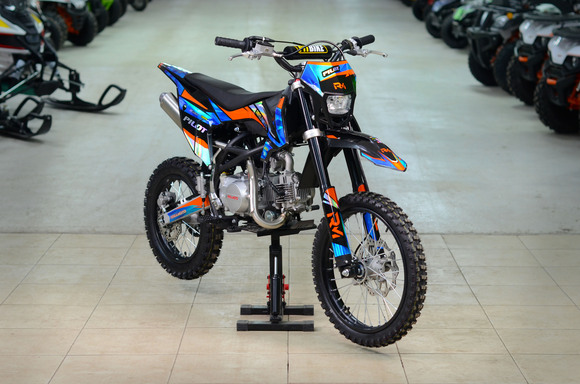 Питбайк Regulmoto PILOT EM 17/14 (фара, электростартер) pitbikemarket.ru