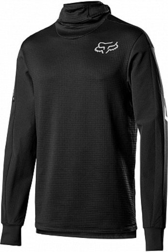 Мотоджерси Fox Defend Thermo Hooded Jersey Взрослый, M, черный, 2020 (23988-001-M) pitbikemarket.ru