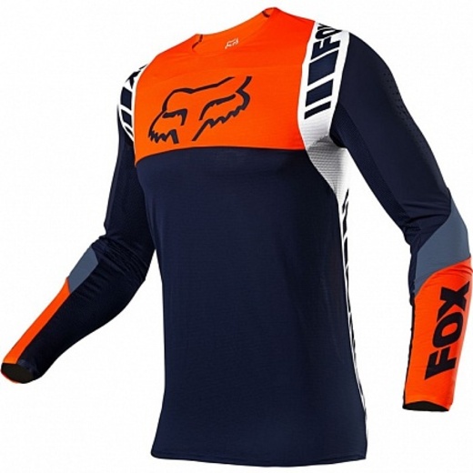 Мотоджерси Fox Flexair Mach One Jersey Взрослый, L, синий, 2021 (25748-007-L) pitbikemarket.ru