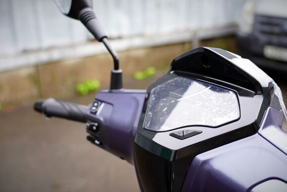 Скутер SYM Symphony ST 200 матовый сине-серый pitbikemarket.ru