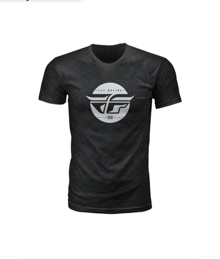 Футболка FLY RACING INVERSION черная   S pitbikemarket.ru