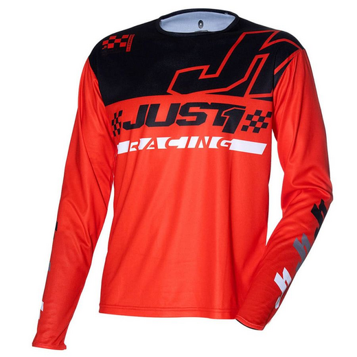 Джерси JUST1 J-COMMAND COMPETITION (красный/черный/белый, L, 1560035-929-9799) pitbikemarket.ru