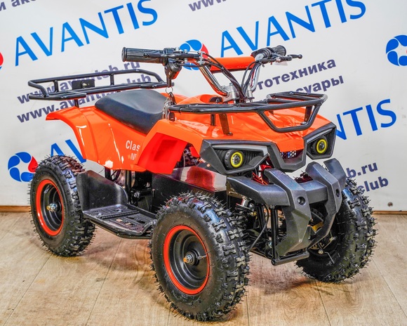 Детский квадроцикл ATV Classic E 800W NEW электрический Оранжевый pitbikemarket.ru