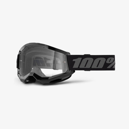Очки 100% Strata 2 Black / Clear pitbikemarket.ru