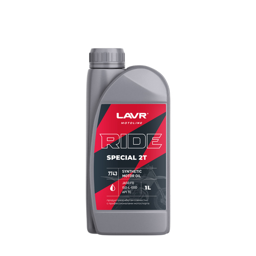 Моторное масло LAVR MOTO RIDE SPECIAL 2Т FD, 1 л pitbikemarket.ru