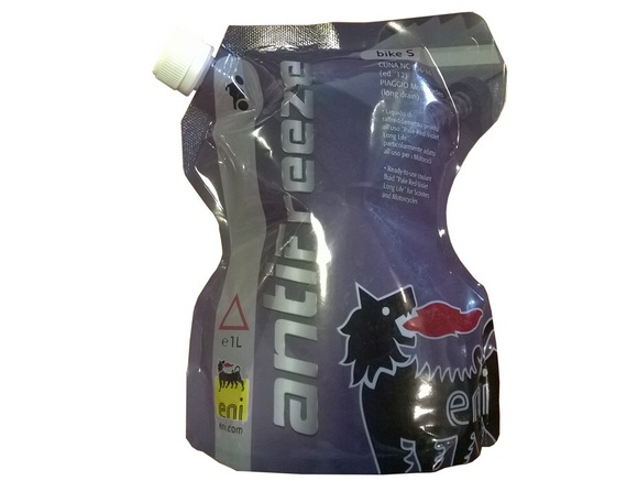 Охлаждающая жидкость ENI Antifreeze Bike S, 1 л pitbikemarket.ru