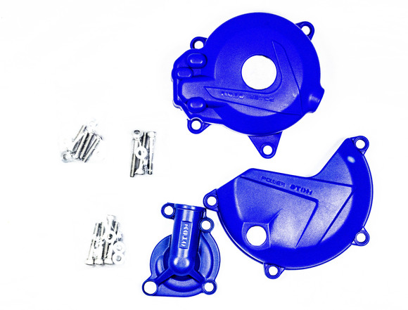 Крышки для защиты двигателя 177MM (NC250) синие OTOM ZS pitbikemarket.ru