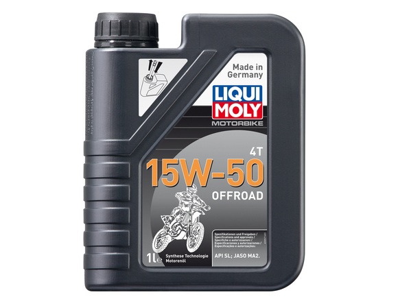 Масло Liqui Moly 4t Offroad Racing HC-Synth 15W-50 , 1л (3057) pitbikemarket.ru