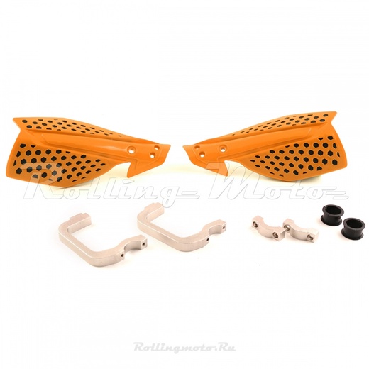 Защита рук MX (пара) HP26 оранжевая  SM-PARTS pitbikemarket.ru