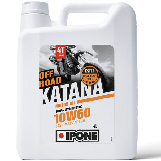 Масло 4T IPONE OFF ROAD KATANA 10W60 4L pitbikemarket.ru