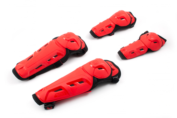 Комплект наколенники+налокотники Scoyco K26H26 красные S pitbikemarket.ru