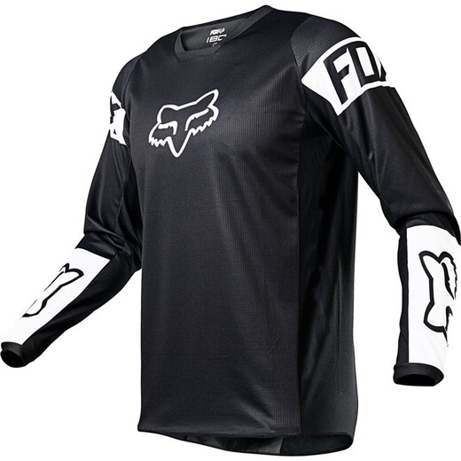 Мотоджерси Fox 180 Revn Jersey Black/White L pitbikemarket.ru