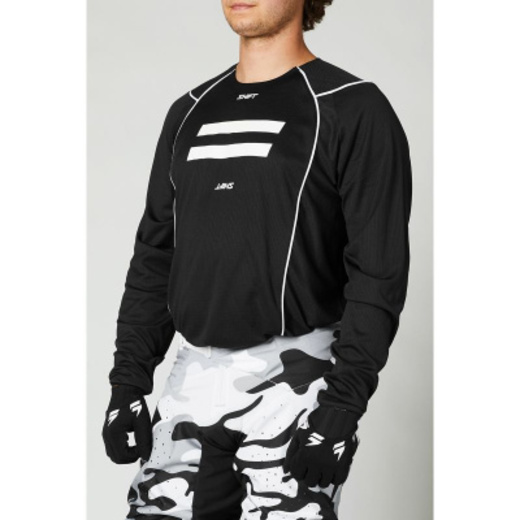 Мотоджерси Shift White Label G.I. Fro Jersey Black, M, 2021 (26223-001-M) pitbikemarket.ru