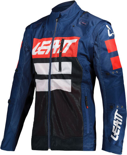 Мотокуртка Leatt Moto 4.5 Lite Jacket (2021) Взрослый, M, синий, 2021 (5021000241) pitbikemarket.ru