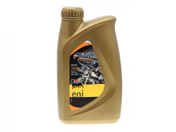 Масло ENI 4Т  i-Ride moto 10W40 (полусинт.) 1л. pitbikemarket.ru