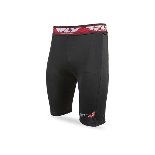 Шорты защитные FLY RACING CHAMOIS черные     S pitbikemarket.ru