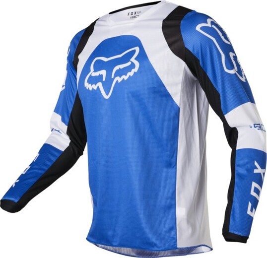 Мотоджерси Fox 180 Lux Jersey (Blue, M, 2022 (28144-002-M)) pitbikemarket.ru