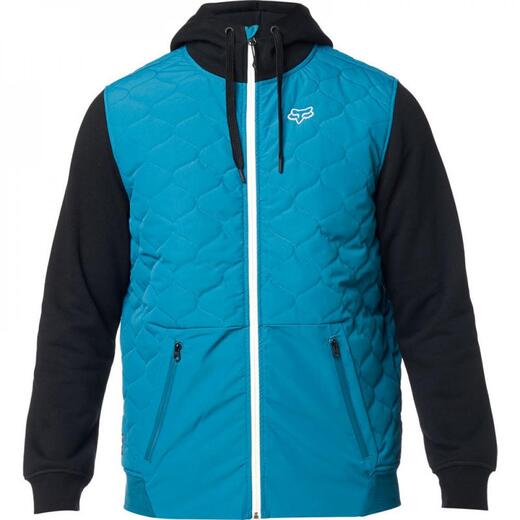Толстовка Fox Reducer Zip Fleece Maui синяя M (23896-551-M) pitbikemarket.ru