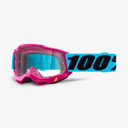 Очки 100% Accuri 2 Goggle Lefleur / Clear Lens (50221-101-09) pitbikemarket.ru