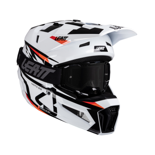 Мотошлем Leatt Moto 3.5 Helmet Kit (White, L, 2025 (1025100543)) pitbikemarket.ru
