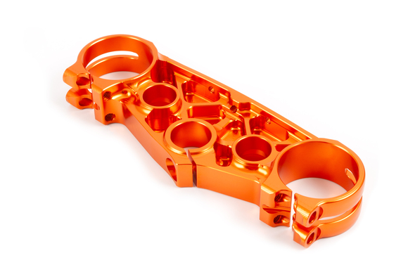 Траверса верхняя для эндуро мотоцикла 54мм SX8 CNC оранжевая pitbikemarket.ru