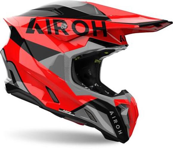 Шлем Airoh TWIST 3 KING Red Glossy, XXL pitbikemarket.ru
