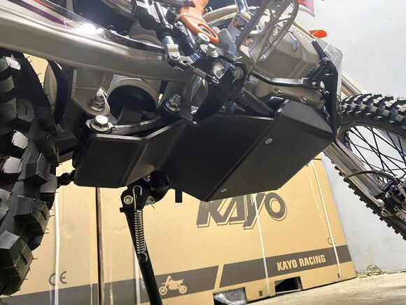 Защита картера двигателя KTZ для эндуро мотоцикла KEWS K10 PR300 2024/BRZ MX5 RED PR250 pitbikemarket.ru