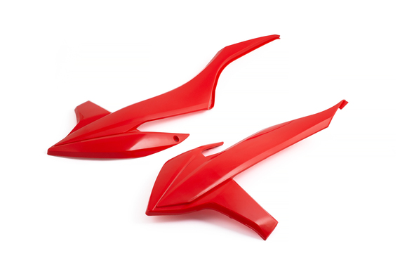 Обтекатели передние на эндуро KTM 20-23г. (Рама К8) красные (пара) pitbikemarket.ru