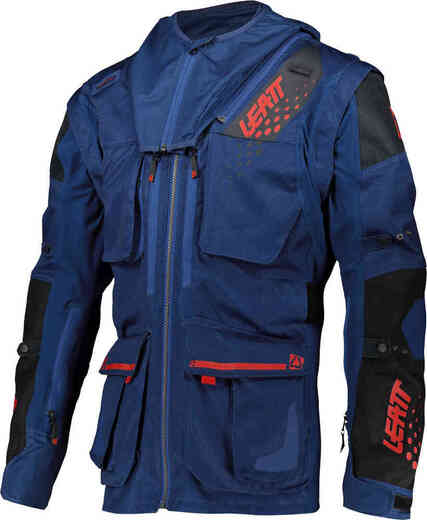 Мотокуртка Leatt Moto 5.5 Enduro Jacket (2021) Взрослый, M, синий, 2021 (5021000121) pitbikemarket.ru